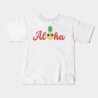 Aloha, Summer Vibes T-Shirt Kids T-Shirt